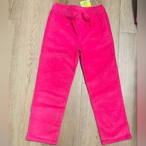 Primary Bright Pink Kids Corduroy Drawstring Pants